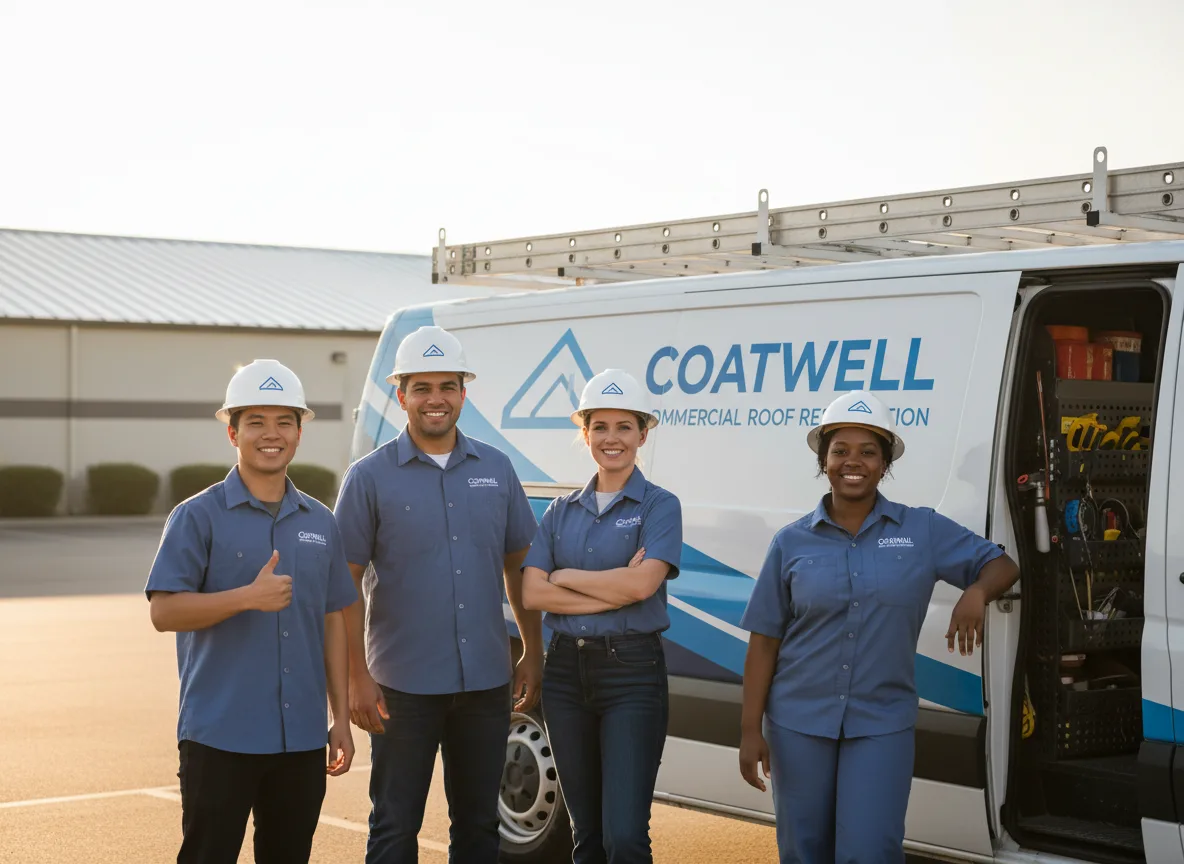 Commercial roof coating company in Peru, KS